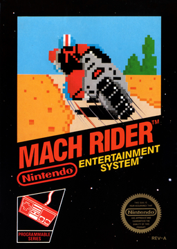 Mach Rider (Europe) box art